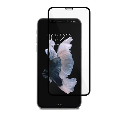 【CSmart】 Case Friendly 3D Curved Full Coverage Tempered Glass Screen Protector for iPhone Xs Max / 11 Pro Max (6.5"), Black