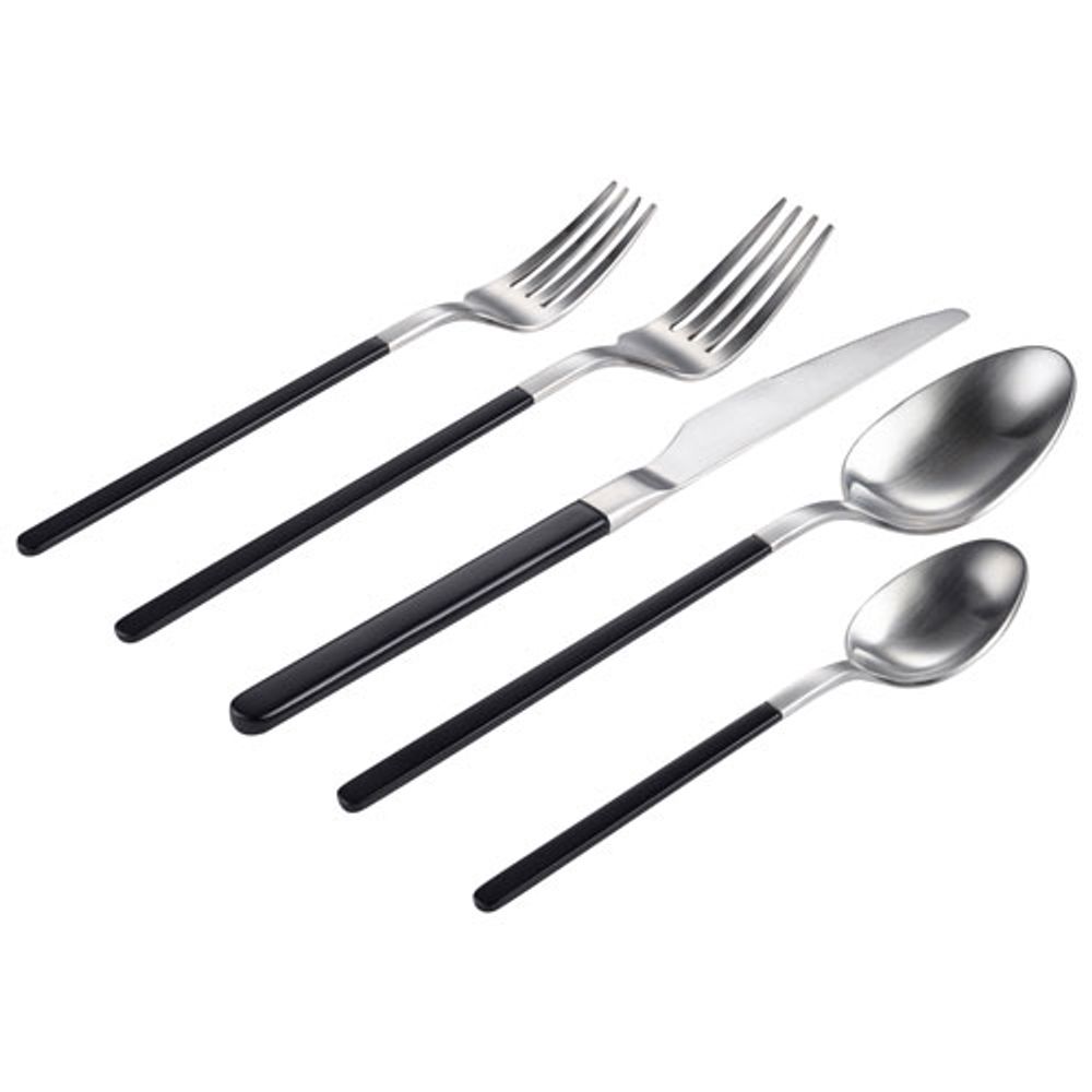 Brilliant Kimono 20-Piece Stainless Steel Flatware Set