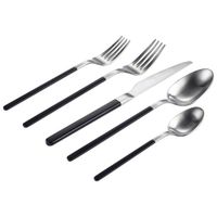 Brilliant Kimono 20-Piece Stainless Steel Flatware Set