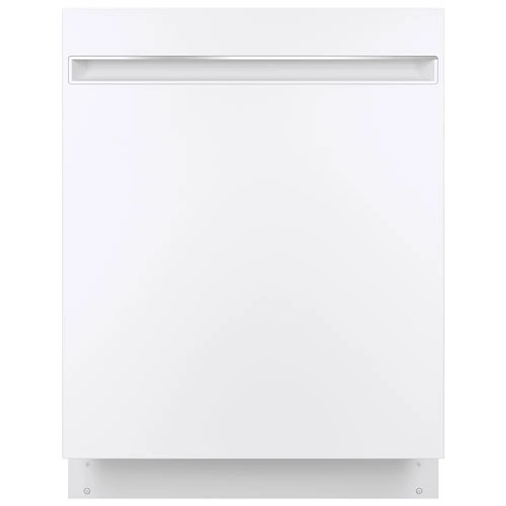 GE 24" 51dB Built-In Dishwasher with Stainless Steel Tub (GDT225SGLWW) - White