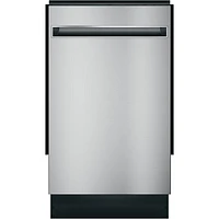 GE Profile 18" 47dB Built-In Dishwasher with Stainless Steel Tub (PDT145SSLSS) - Stainless Steel