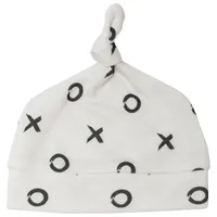 Lulujo Hello World Bamboo Muslin Swaddle & Hat - 0 to 4 Months - XO