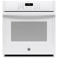 GE 27" 4.3 Cu. Ft. Self-Clean Electric Wall Oven (JKS3000DNWW) - White