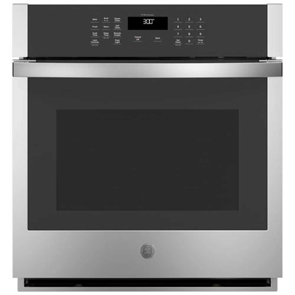 GE 27" 4.3 Cu. Ft. Self-Clean Electric Wall Oven (JKS3000SNSS) - Stainless Steel