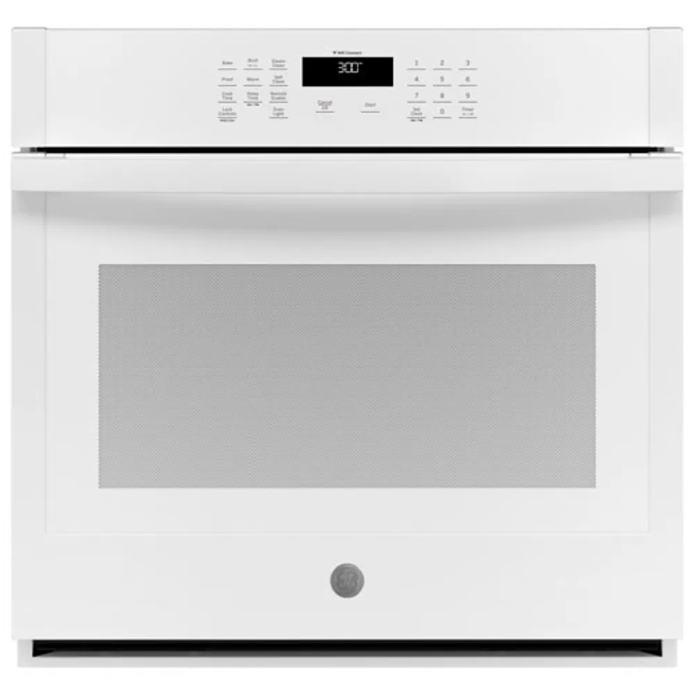 GE 30" 5.0 Cu. Ft. Self-Clean Electric Wall Oven (JTS3000DNWW) - White