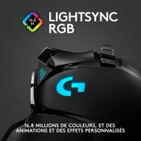 Logitech G502 LIGHTSPEED 25600 DPI Wireless Optical Gaming Mouse - Black
