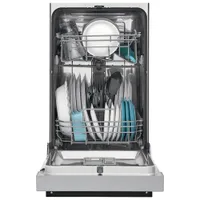 Frigidaire 18" 52dB Built-In Dishwasher with Stainless Steel Tub (FFBD1831US) - Stainless Steel