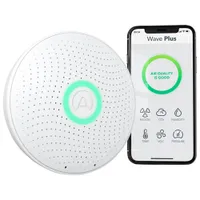 Airthings Wave Plus Indoor Air Quality Monitor with Radon Detection