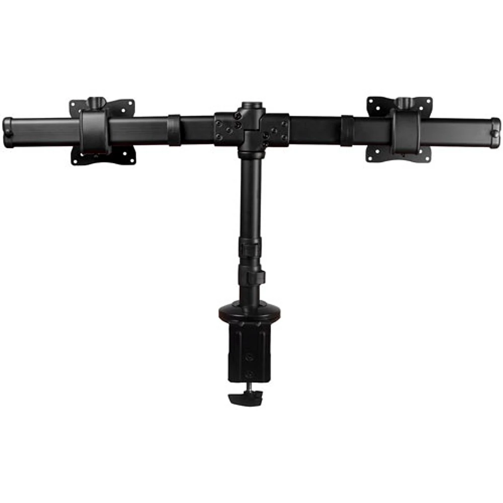 StarTech 27" Dual Arm Monitor Desk Mount - Black