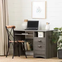 Gascony Writing Desk - Grey Maple