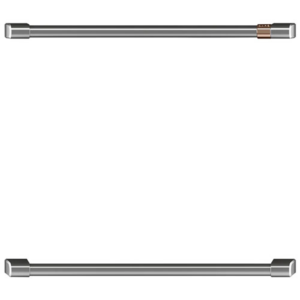 Café Double Wall Oven Handle Kit (CXWD0H0PMSS) - Brushed Stainless Steel