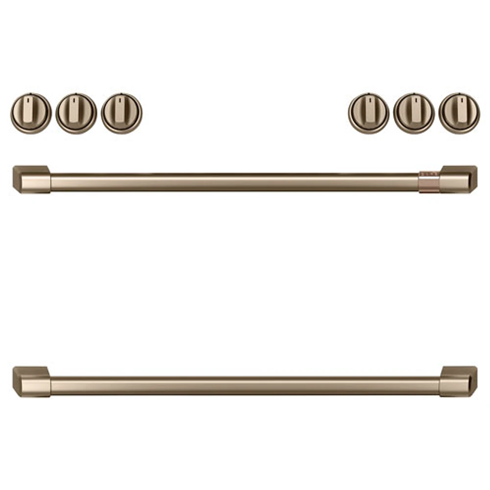 Café Gas Range Handle Kit (CXFCGHKPMBZ) - Brushed Bronze