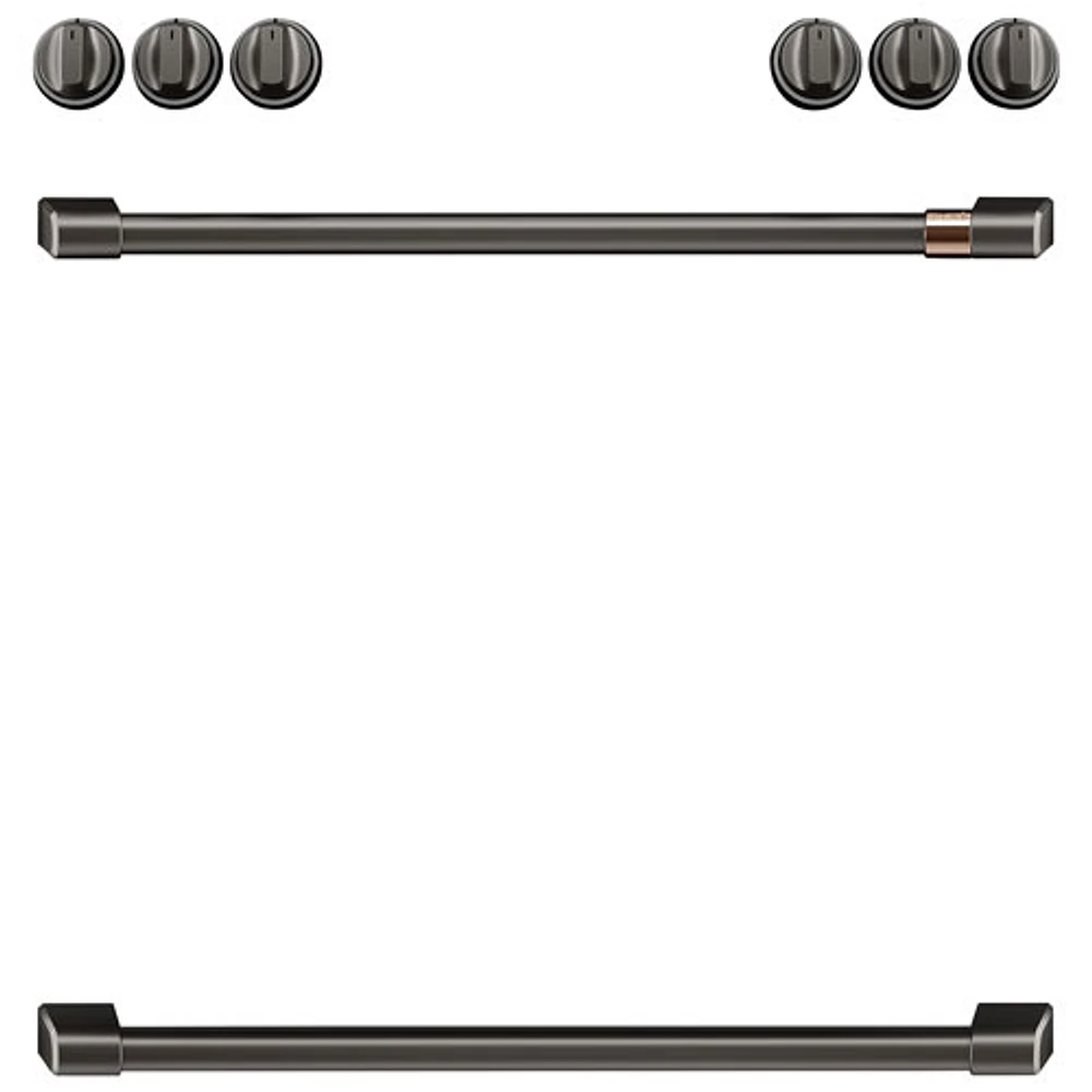 Café Induction Range Handle Kit (CXFCHHKPMBT) - Brushed Black