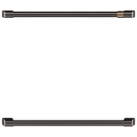 Café Wall Oven Handle Kit (CXWD0H0PMBT) - Brushed Black