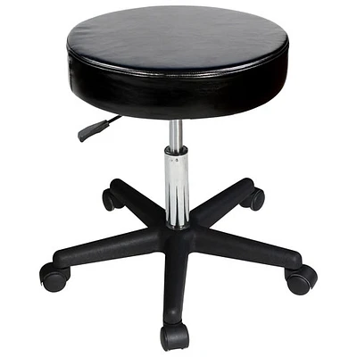 Tabouret de massage à roulettes de Master - Noir