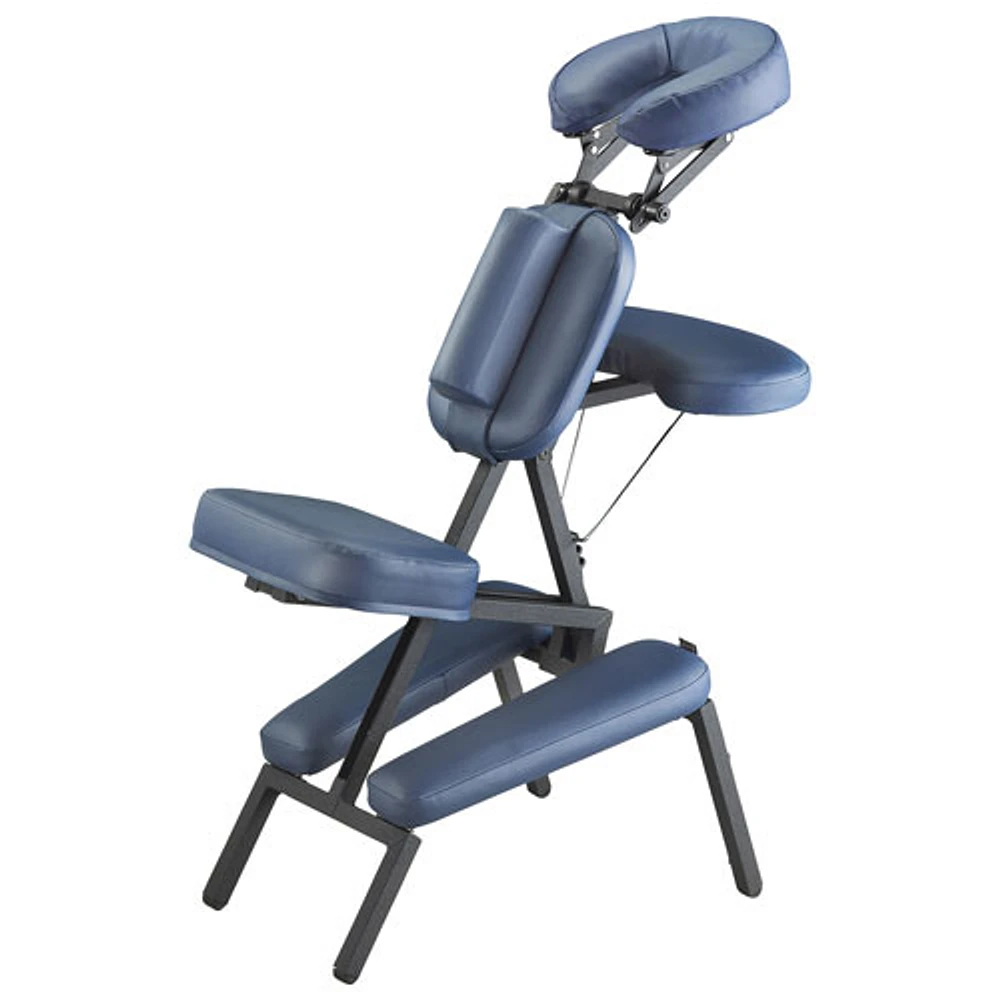 Chaise de massage portative Professionnal de Master - Bleu