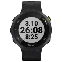 Montre GPS de 42 mm avec moniteur de fréquence cardiaque Forerunner 45 de Garmin - Grand - Noir