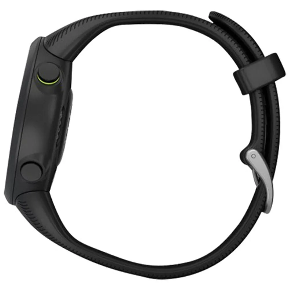 Montre GPS de 42 mm avec moniteur de fréquence cardiaque Forerunner 45 de Garmin - Grand - Noir