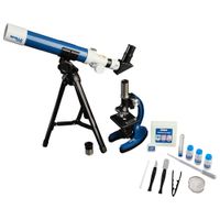 Explore Scientific ExploreOne Apollo 40 x 300mm Refractor Telescope & Microscope Set