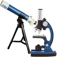 Explore Scientific ExploreOne Apollo 40 x 300mm Refractor Telescope & Microscope Set