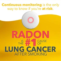 Airthings Wave 2 Wireless Radon Gas Detector