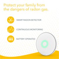 Airthings Wave 2 Wireless Radon Gas Detector