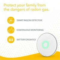 Airthings Wave 2 Wireless Radon Gas Detector