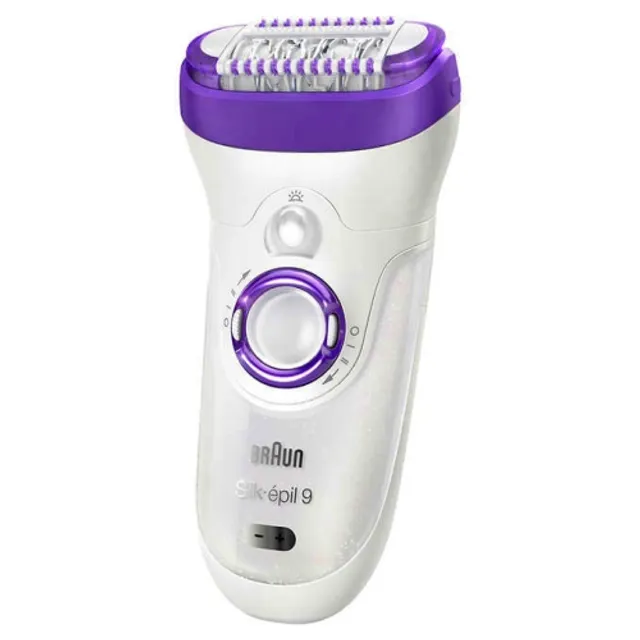 Braun Silk-épil 9 Wet / Dry Epilator with Bonus Facial Cleansing Brush