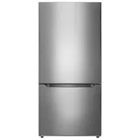 Réfrigérateur congélateur inférieur 18,6 pi³ 30 po Insignia (NS-RBM18SS0-C) - Inox - Exclusivité BBY