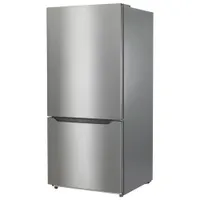 Insignia 30" 18.6 Cu. Ft. Bottom Freezer Refrigerator (NS-RBM18SS0-C) - Stainless - Only at Best Buy