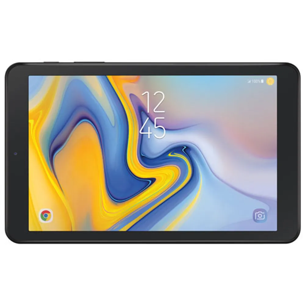 Rogers Samsung Galaxy Tab A 8" 32GB Android O LTE Tablet With Snapdragon 425 4-Core Processor -Black - Monthly Financing