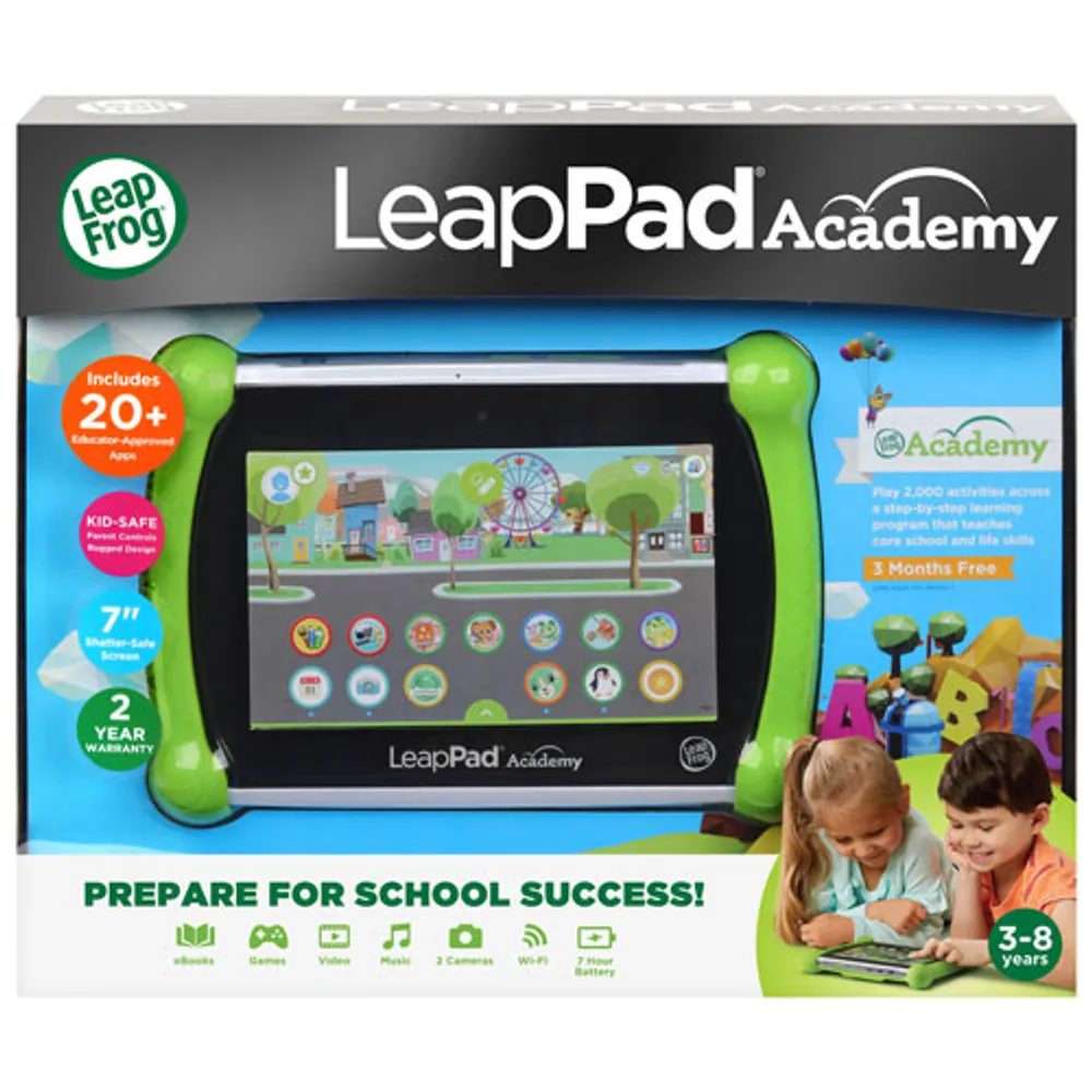 LeapFrog LeapPad Academy - Green - English