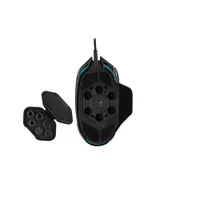 Souris de jeu optique RVB de 18 000 ppp Nightsword de Corsair - Noir