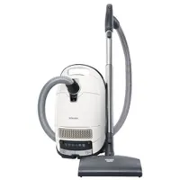 Miele Complete C3 Excellence Canister Vacuum - Lotus White