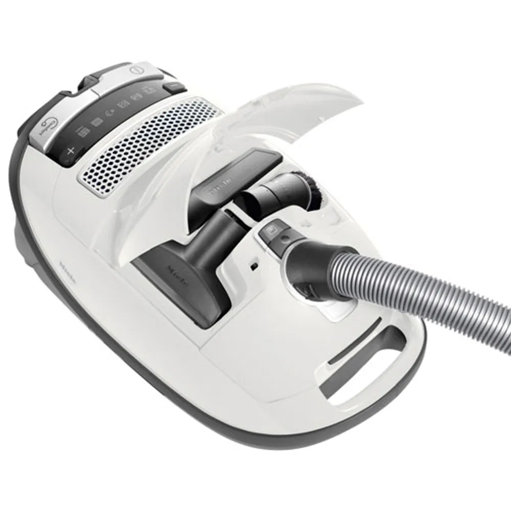 Aspirateur-traîneau Complete C3 Excellence de Miele - Blanc lotus