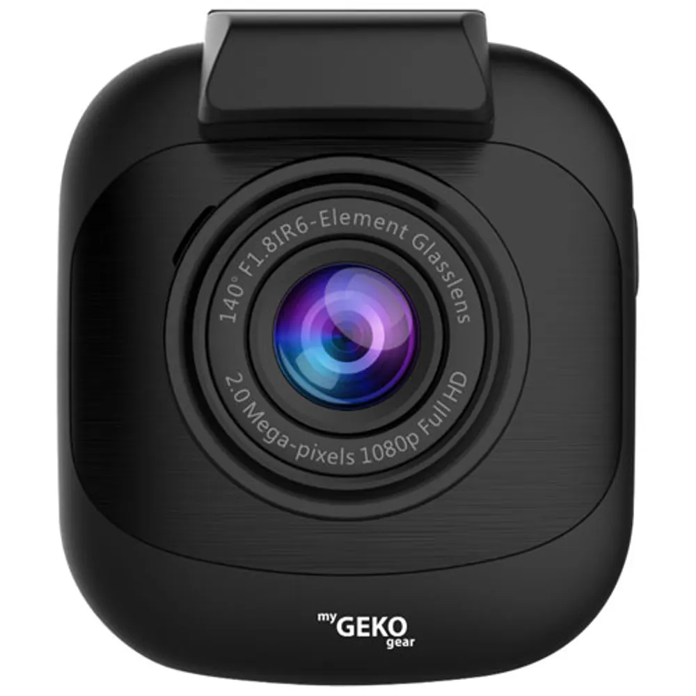 GekoGear Orbit 530 Full HD 1296p Dashcam with 2" LCD Screen & Wi-Fi - Only at Best Buy