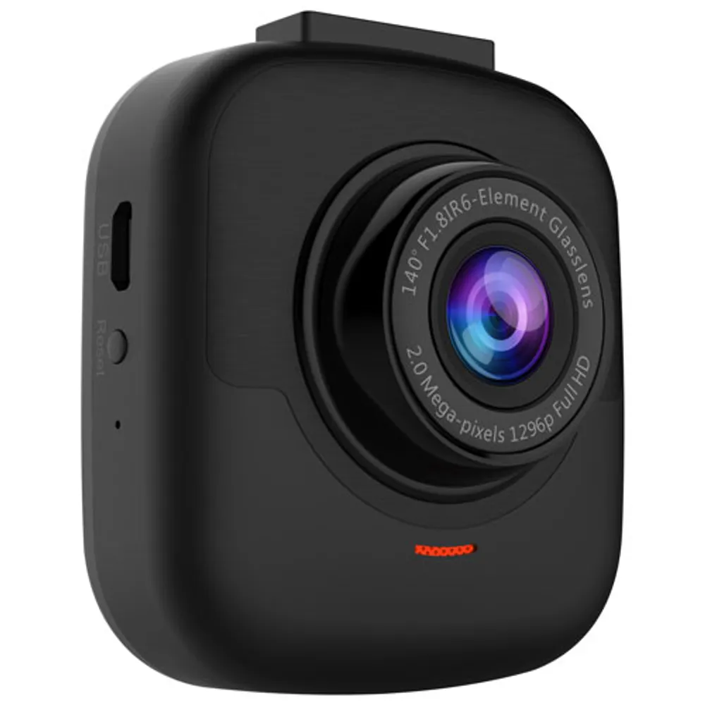 GekoGear Orbit 530 Full HD 1296p Dashcam with 2" LCD Screen & Wi-Fi - Only at Best Buy