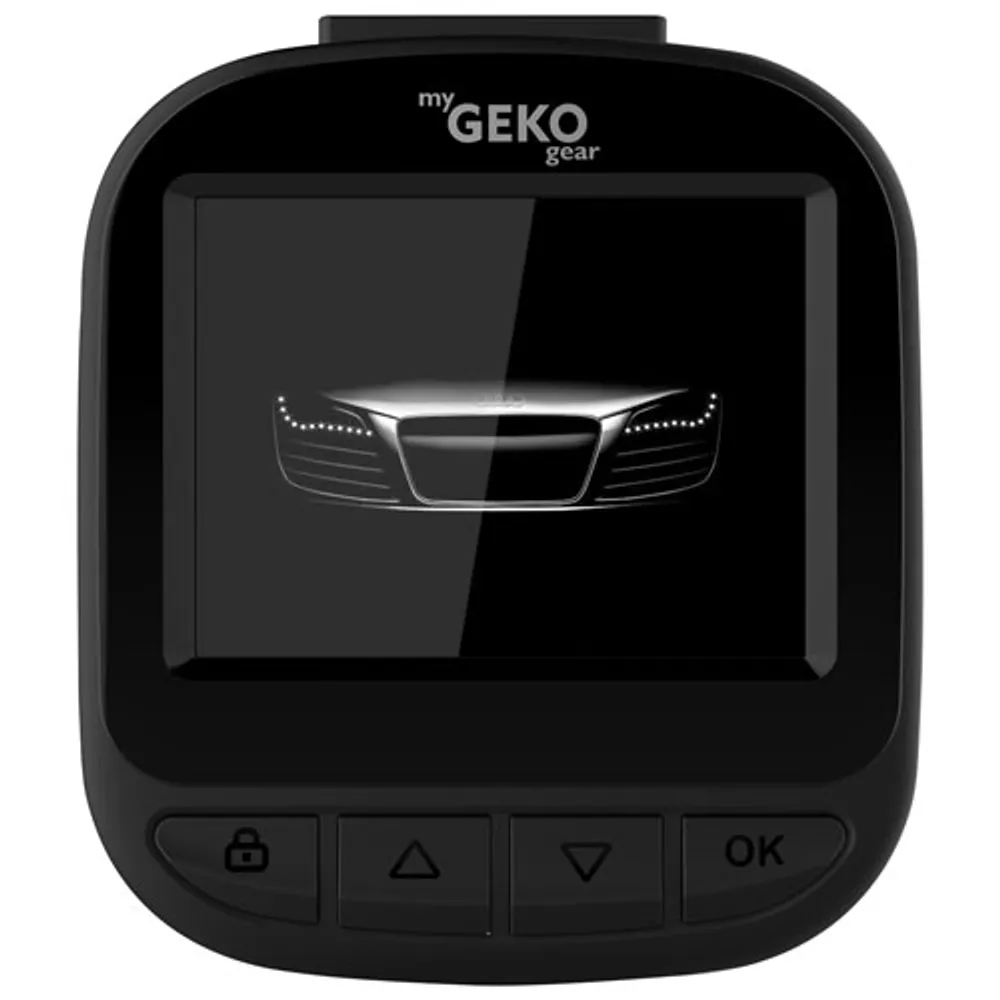 GekoGear Orbit 530 Full HD 1296p Dashcam with 2" LCD Screen & Wi-Fi - Only at Best Buy