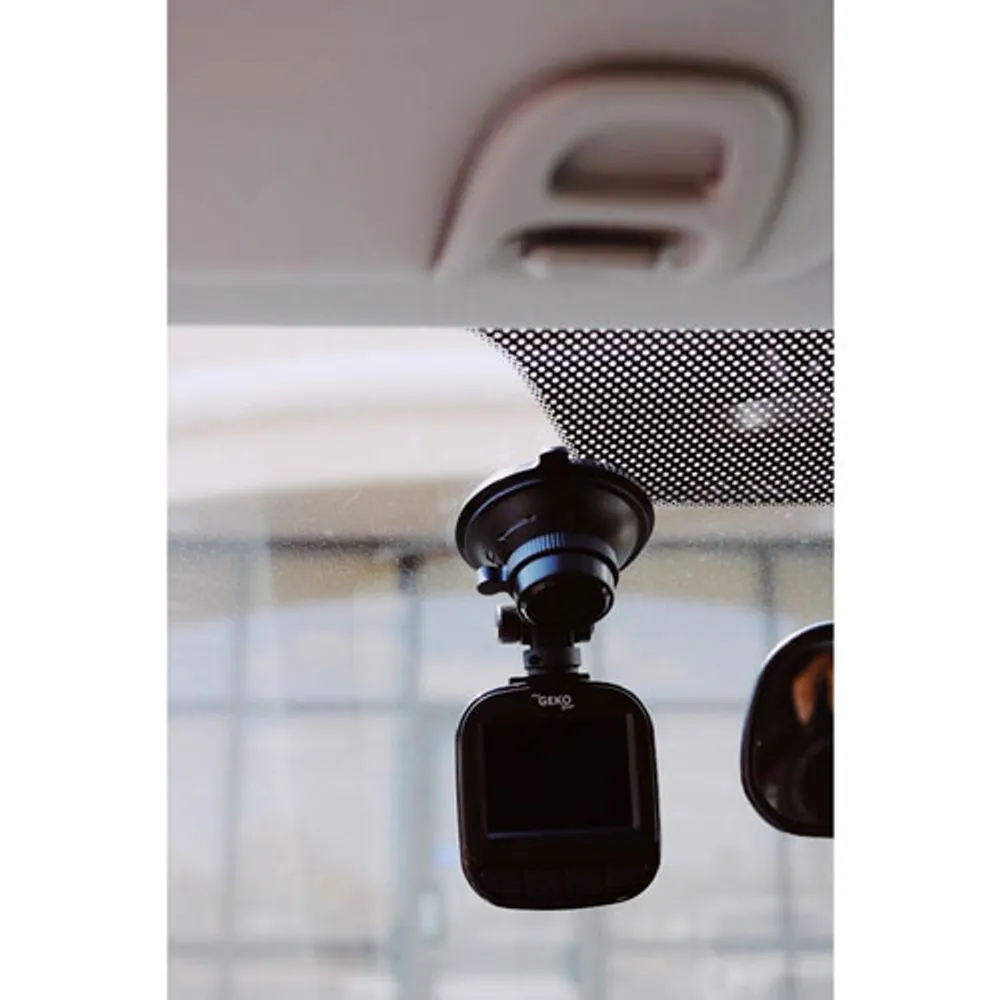 GekoGear Orbit 530 Full HD 1296p Dashcam with 2" LCD Screen & Wi-Fi - Only at Best Buy