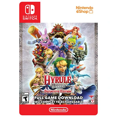 Hyrule Warriors Definitive Edition (Switch) - Téléchargement numérique