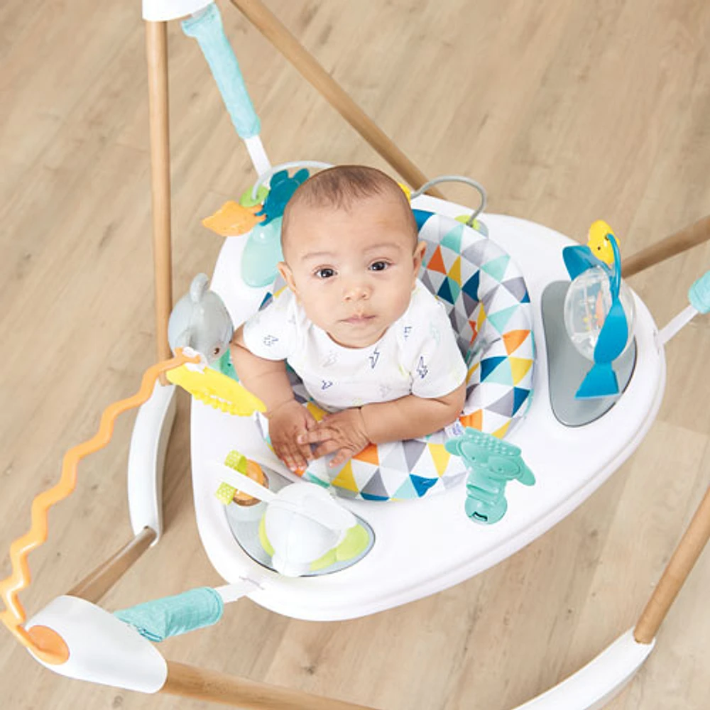 Siège sauteur d'activité Woodland Wonder d'ExerSaucer