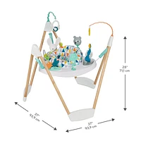 Siège sauteur d'activité Woodland Wonder d'ExerSaucer