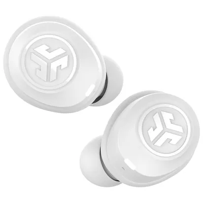 JLab JBuds Air In-Ear Sound Isolating Truly Wireless Bluetooth Headphones - White