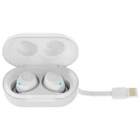 JLab JBuds Air In-Ear Sound Isolating Truly Wireless Bluetooth Headphones - White