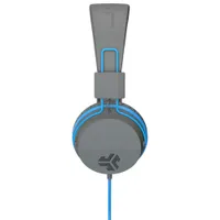 JLab JBuddies Sound Isolating Headphones - Grey/Blue