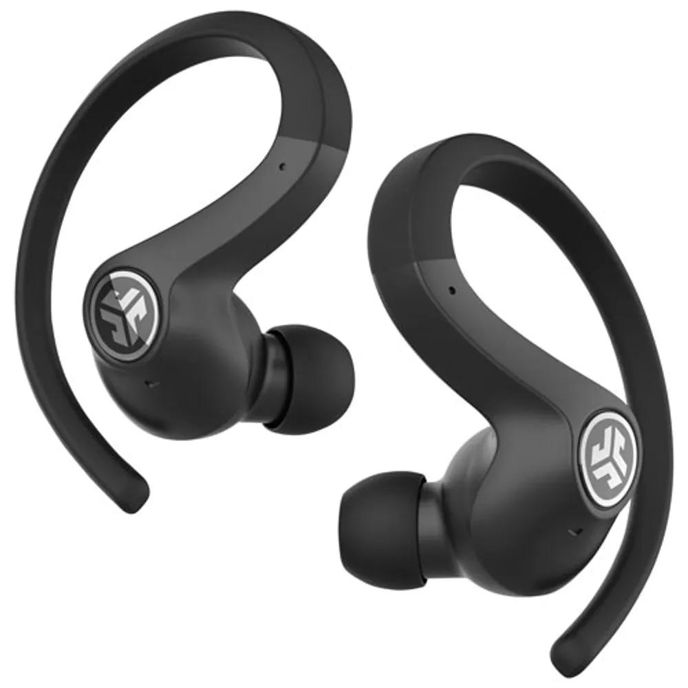 Écouteurs boutons 100 % sans fil à isolation sonore JBuds Air Sport de JLab - Noir