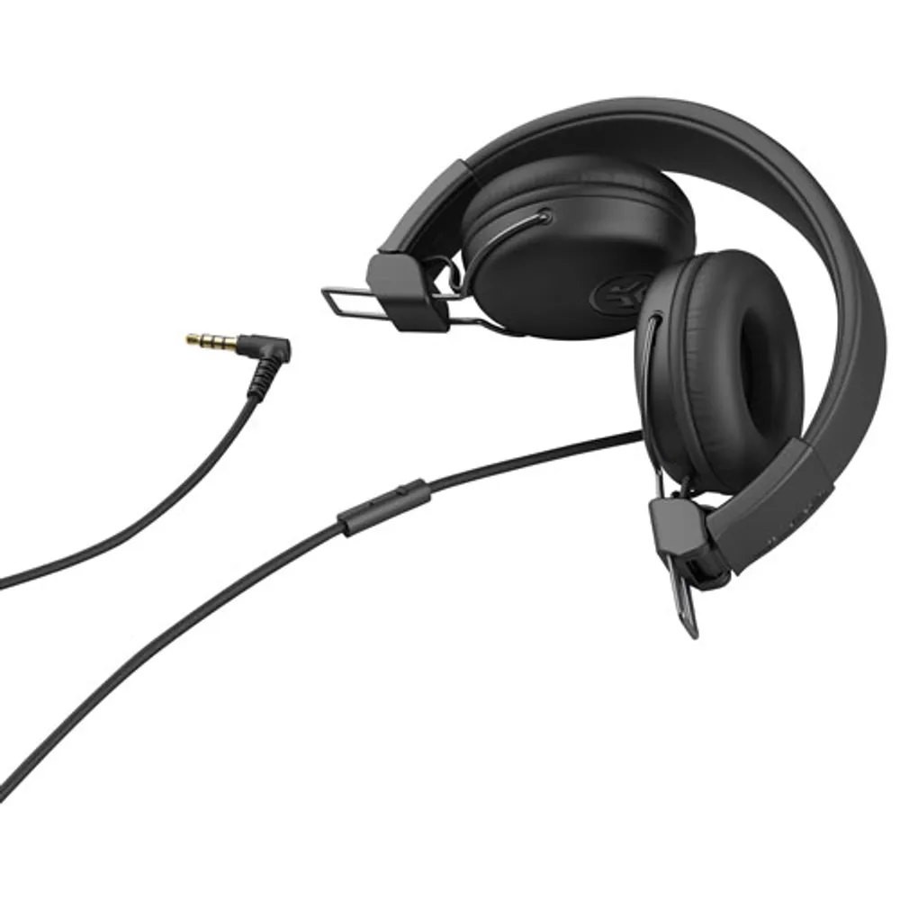 JLab Studio On-Ear Sound Isolating Headphones - Black