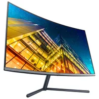 Samsung 32" 4K Ultra HD 60Hz 4ms GTG Curved VA LED Gaming Monitor (LU32R590CWNXZA) - Dark Blue-Grey