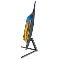 Samsung 32" 4K Ultra HD 60Hz 4ms GTG Curved VA LED Gaming Monitor (LU32R590CWNXZA) - Dark Blue-Grey