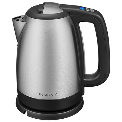 Bouilloire électrique programmable d'Insignia - 1,7 l - Acier inoxydable - Exclusivité Best Buy